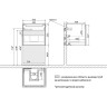 Тумба LEMARK BUNO MINI 45 см под раковину, подвесная,1 ящик, белый глянец LM05BM45T
